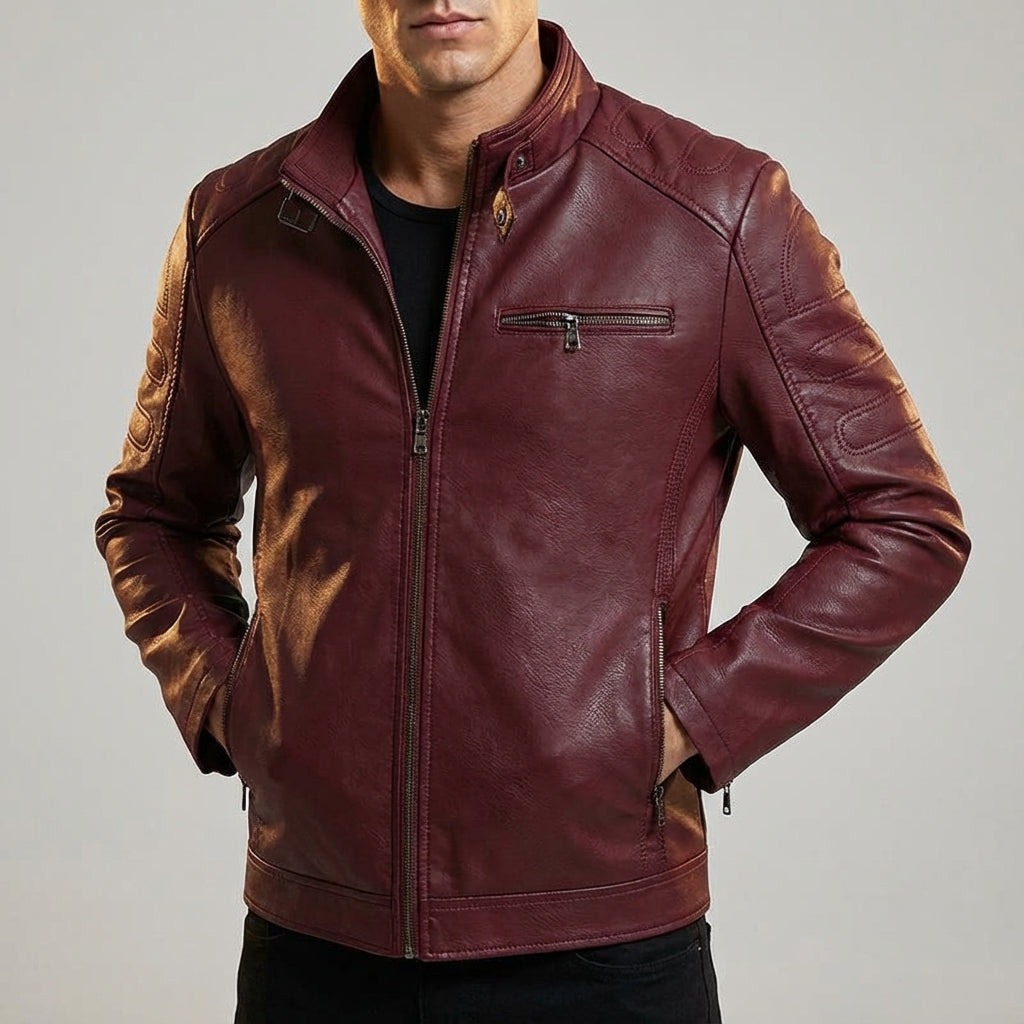 HARRISON OF CALIFORNIA | MOTO STYLE JACKET FOR MEN