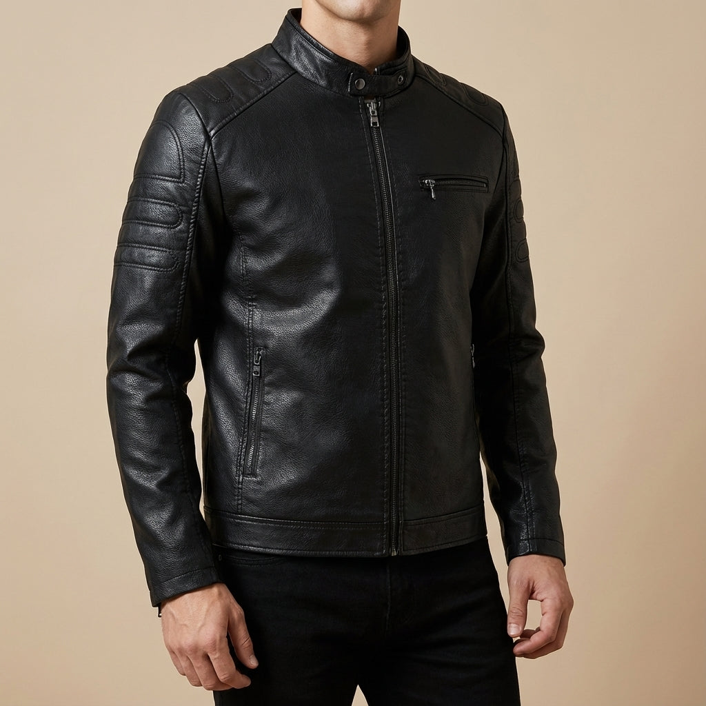 HARRISON OF CALIFORNIA | MOTO STYLE JACKET FOR MEN