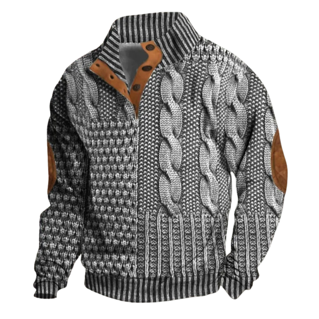 HARRISON OF CALIFORNIA | PRINTED SWEATER