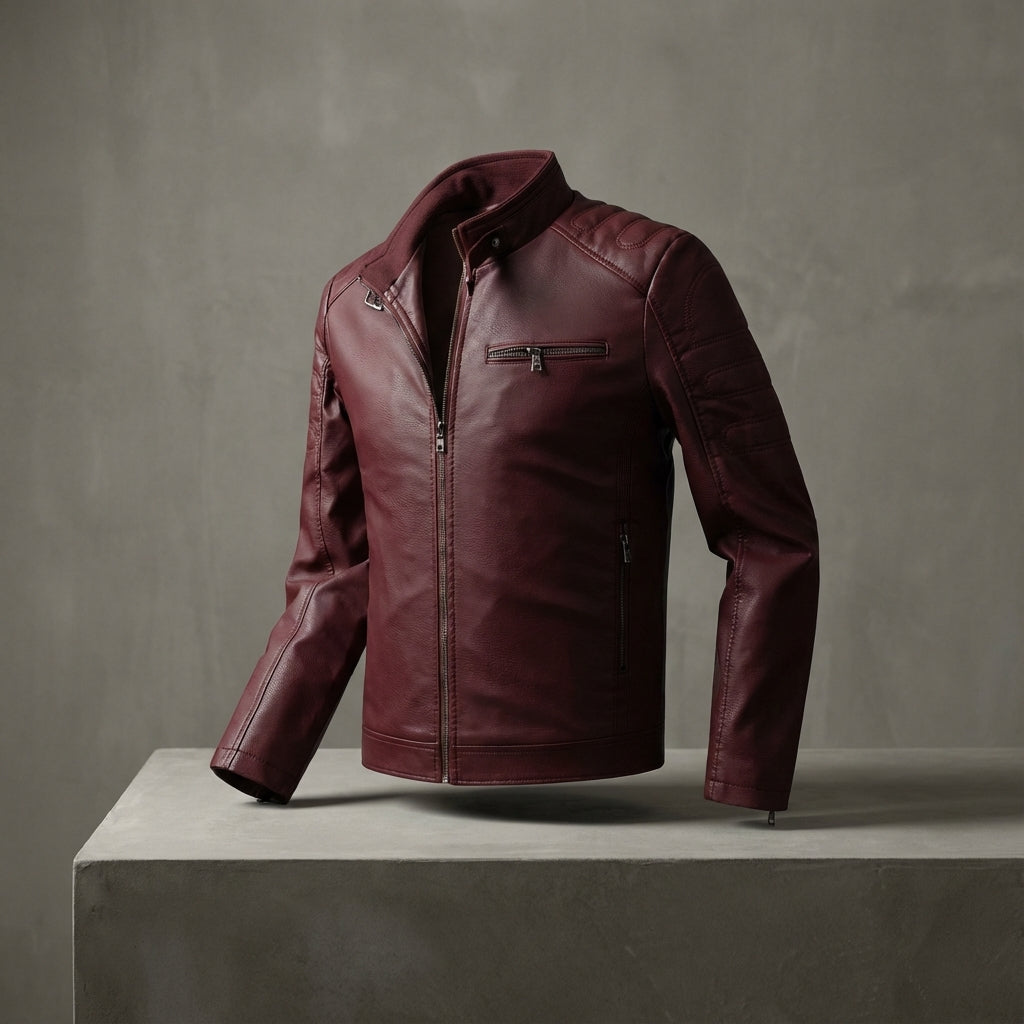 HARRISON OF CALIFORNIA | MOTO STYLE JACKET FOR MEN