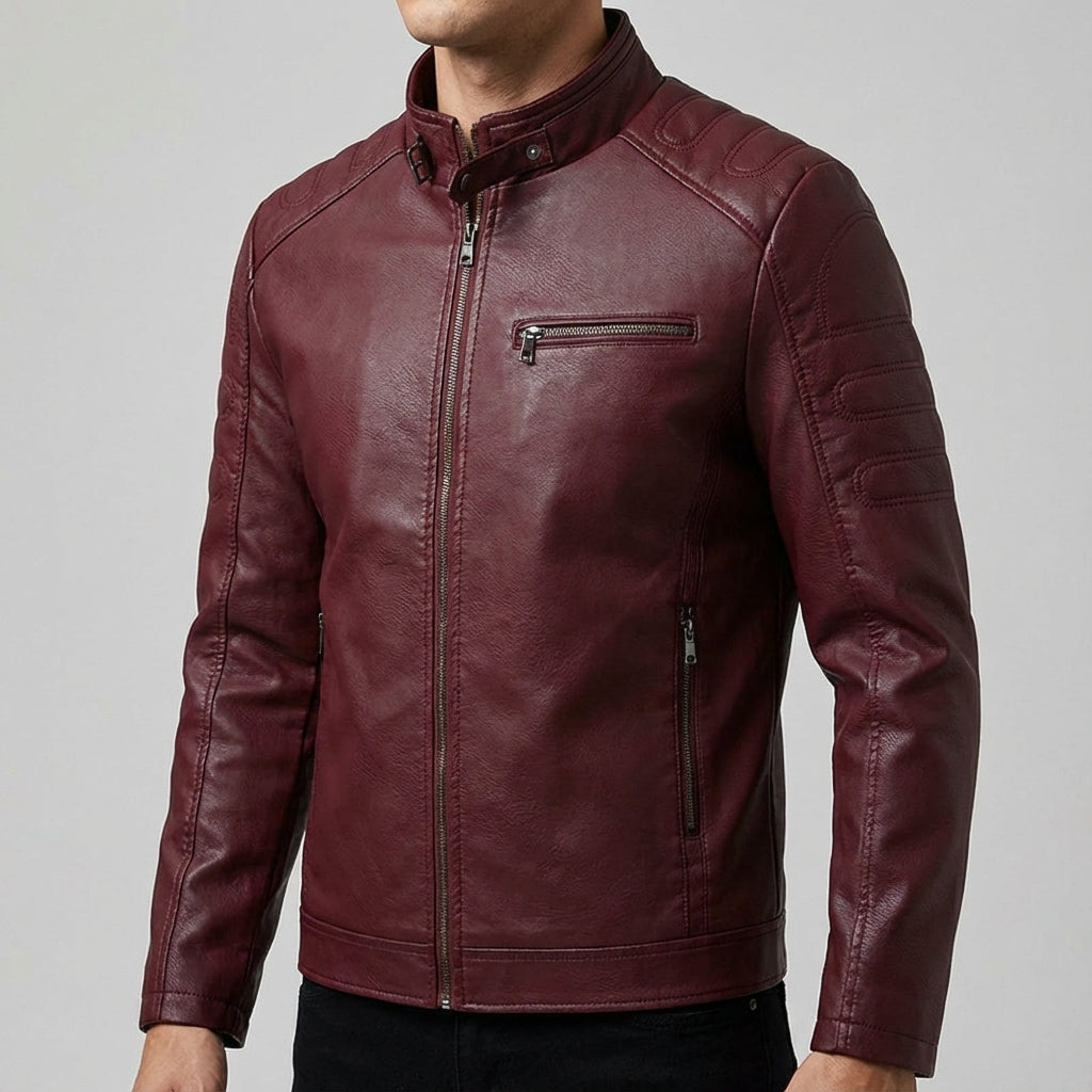 HARRISON OF CALIFORNIA | MOTO STYLE JACKET FOR MEN