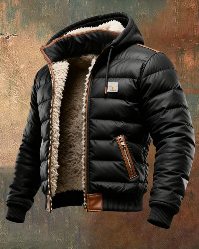 HARRISON OF CALIFORNIA | ELEGANT SHERPA QUILTED JACKET FOR MEN