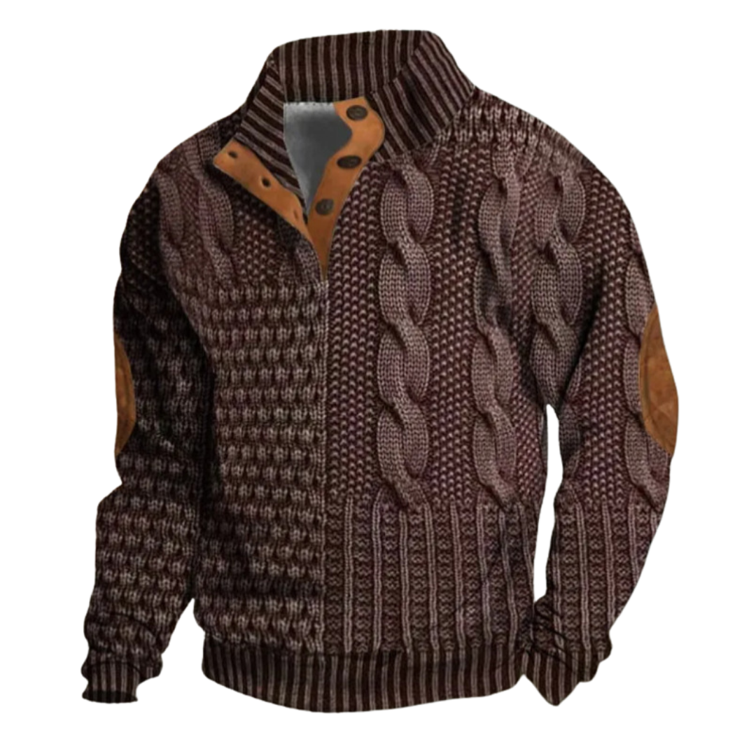 HARRISON OF CALIFORNIA | PRINTED SWEATER