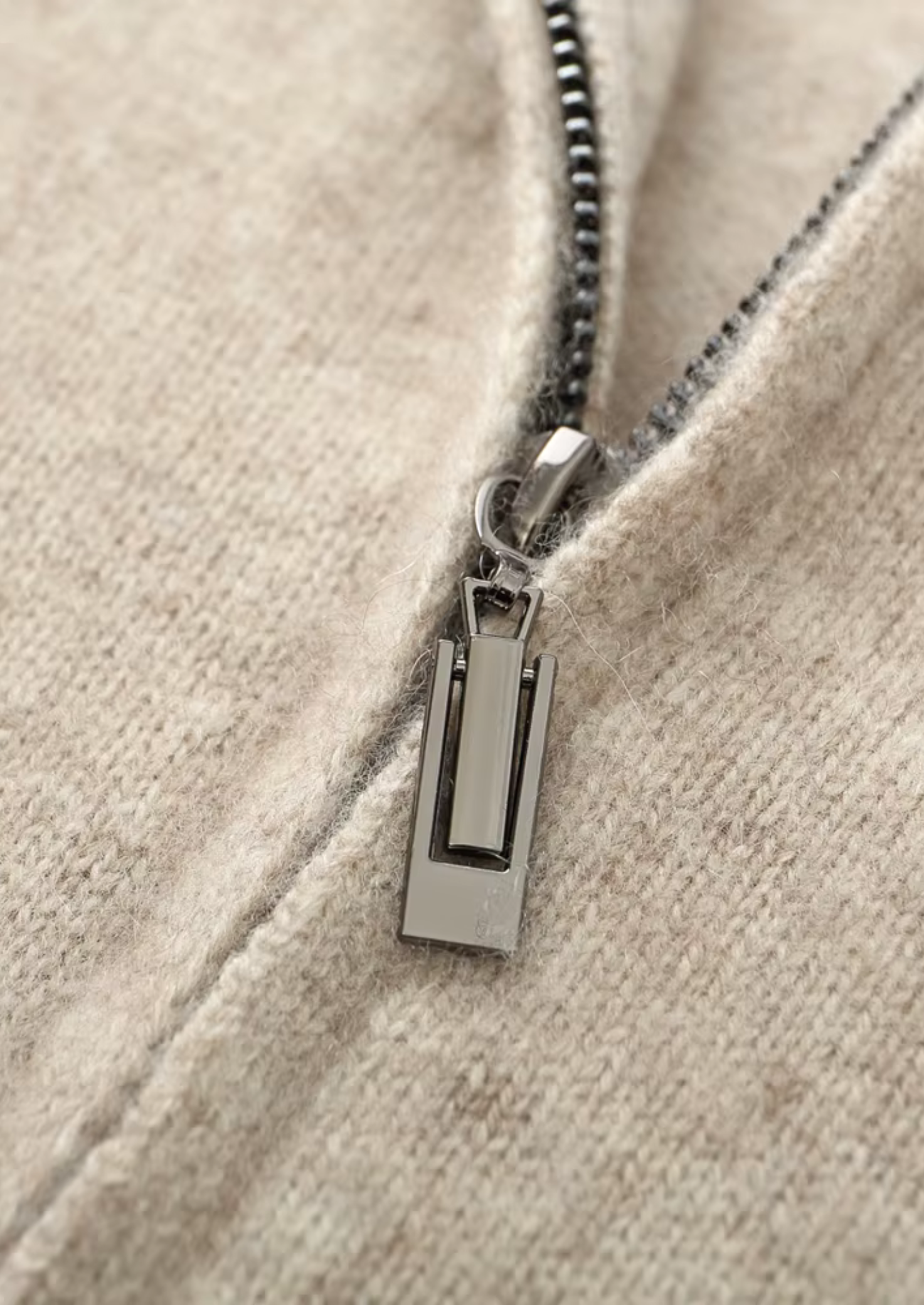 HARRISON OF CALIFORNIA | ZIPPER CARDIGAN FOR MEN