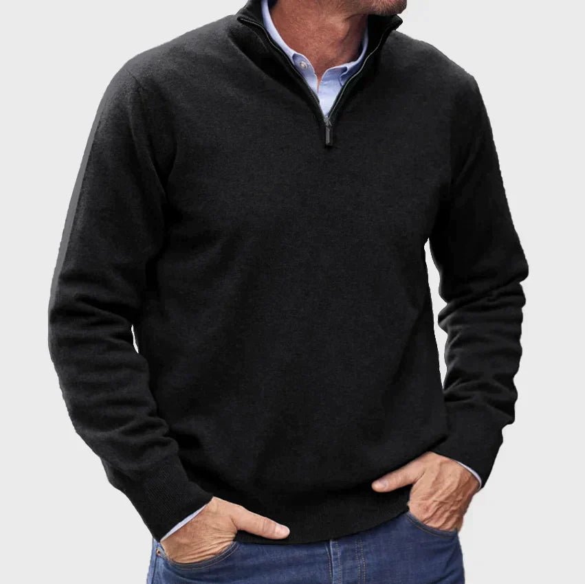 HARRISON OF CALIFORNIA | ZIP PULLOVER FOR MEN