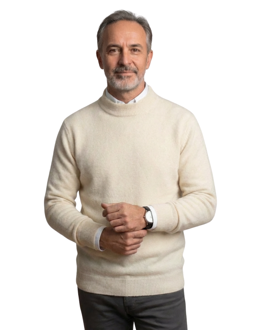 HARRISON OF CALIFORNIA | ELEGANT KNITTED PULLOVER FOR MEN
