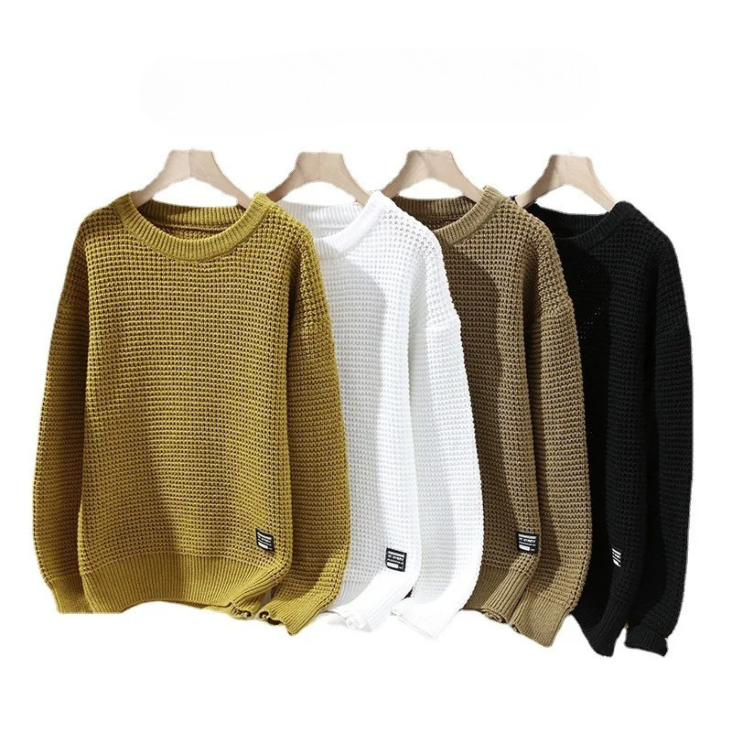 HARRISON OF CALIFORNIA | TEXTURED KNIT SWEATER FOR MEN