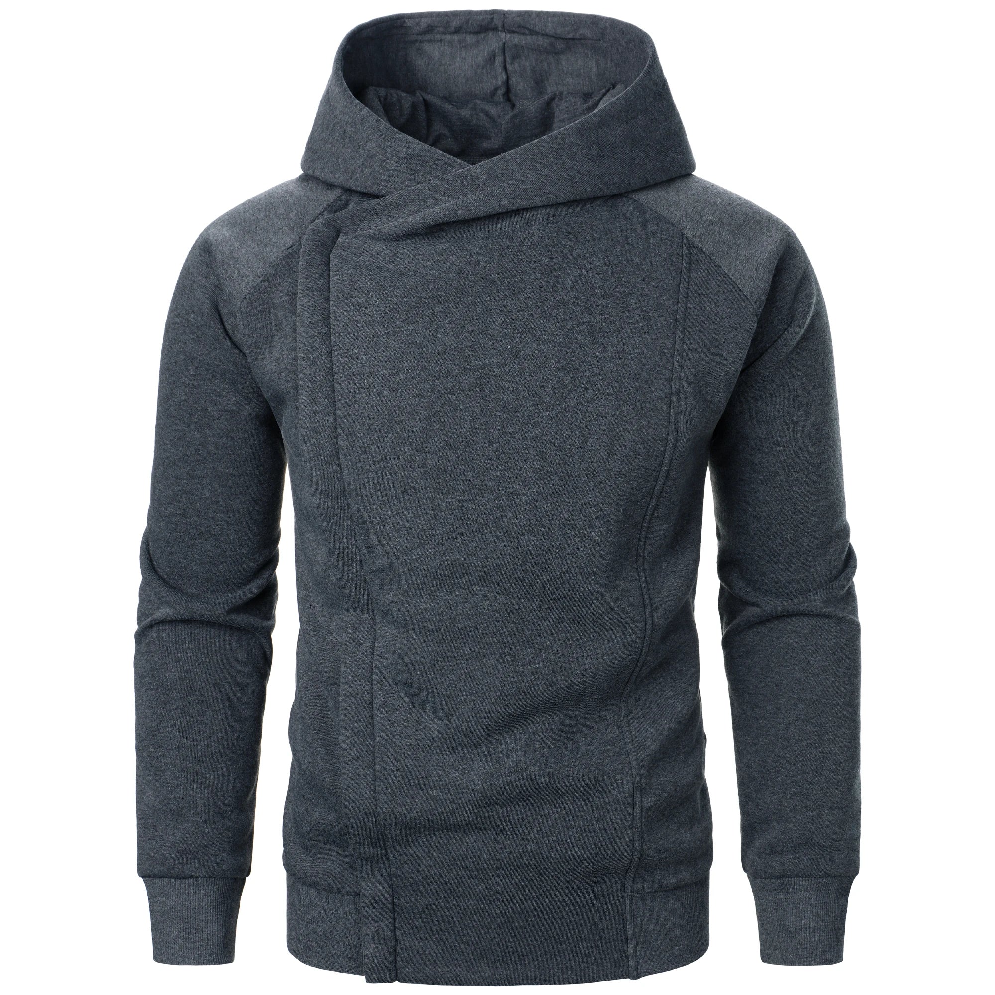 HARRISON OF CALIFORNIA | CROSSOVER ZIP HOODIE FOR MEN
