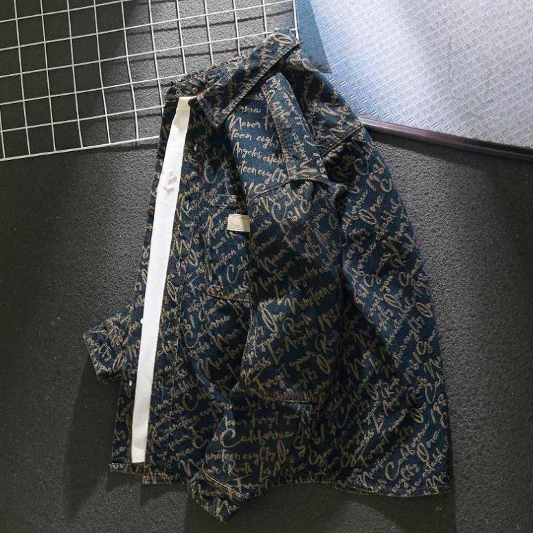 HARRISON OF CALIFORNIA | EMBROIDERED DENIM JACKET FOR MEN