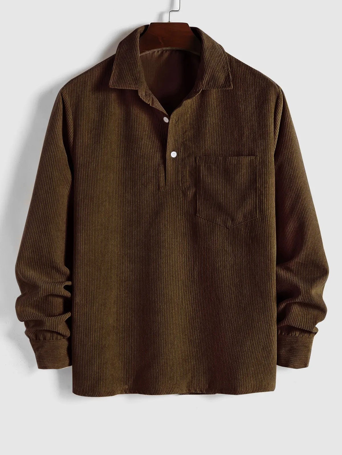 HARRISON OF CALIFORNIA | LONG SLEEVE BUTTON-UP SHIRT FOR MEN