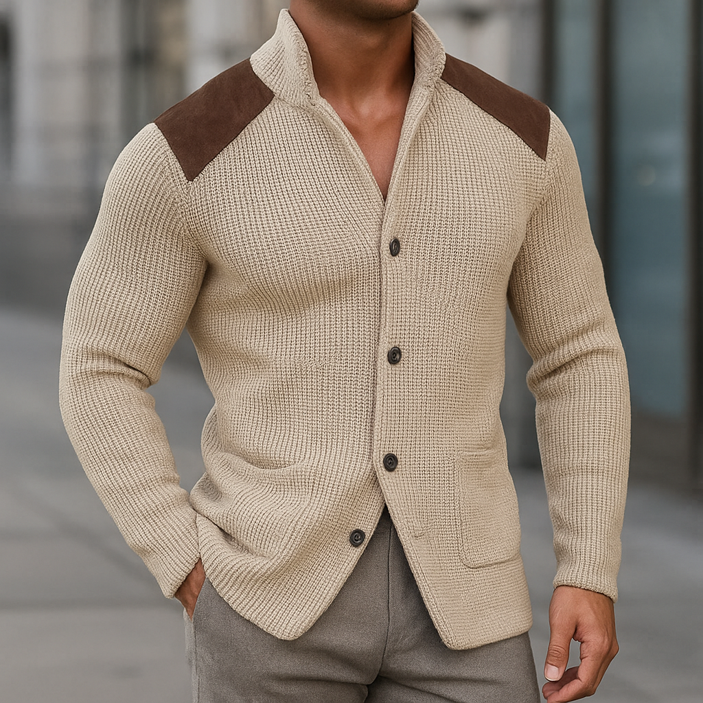 HARRISON OF CALIFORNIA | TEXTURED KNIT BLAZER