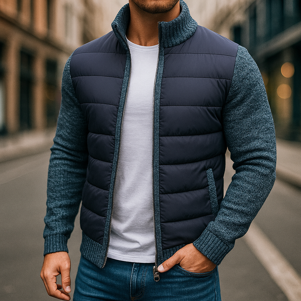 HARRISON OF CALIFORNIA | ELEGANT DOWN JACKET FOR MEN