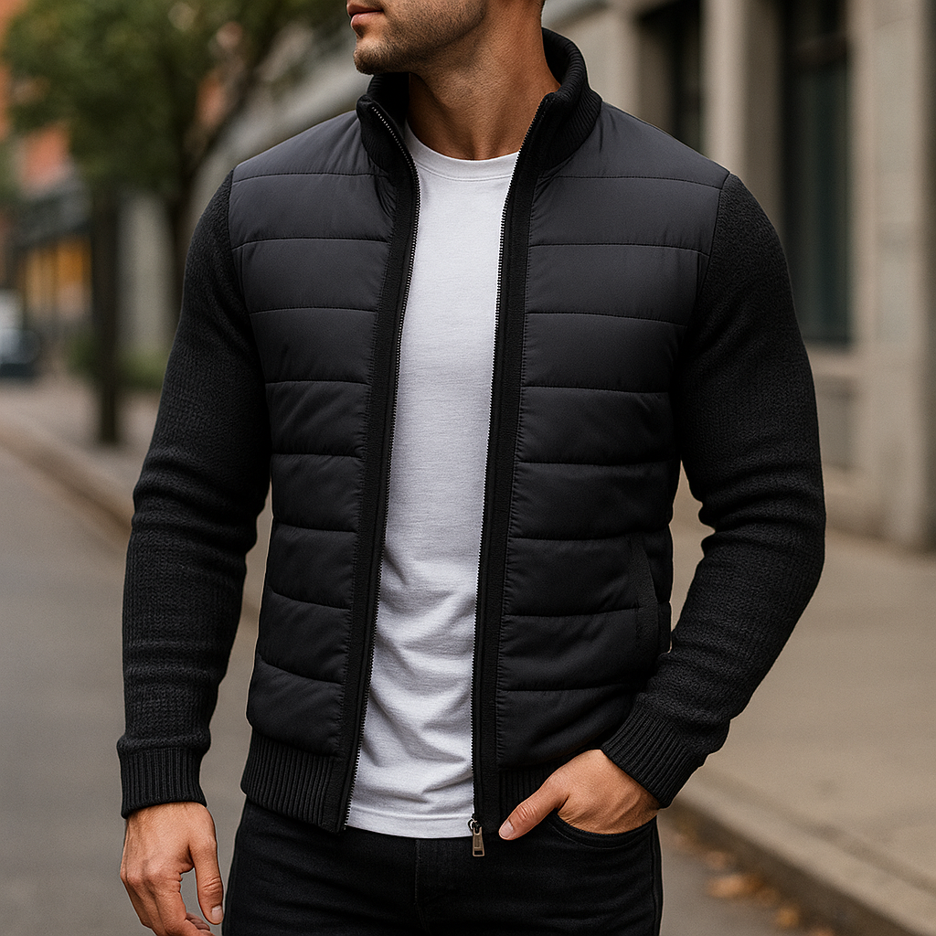HARRISON OF CALIFORNIA | ELEGANT DOWN JACKET FOR MEN