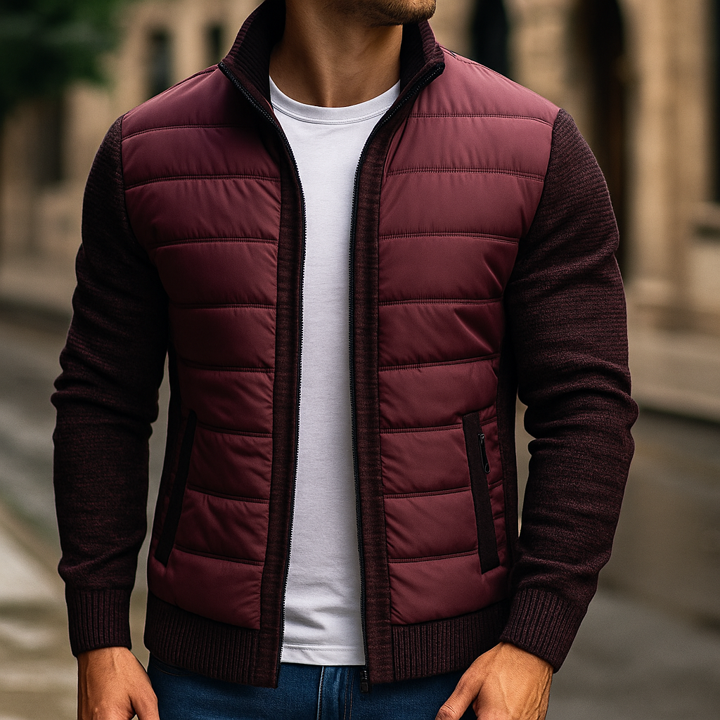 HARRISON OF CALIFORNIA | ELEGANT DOWN JACKET FOR MEN
