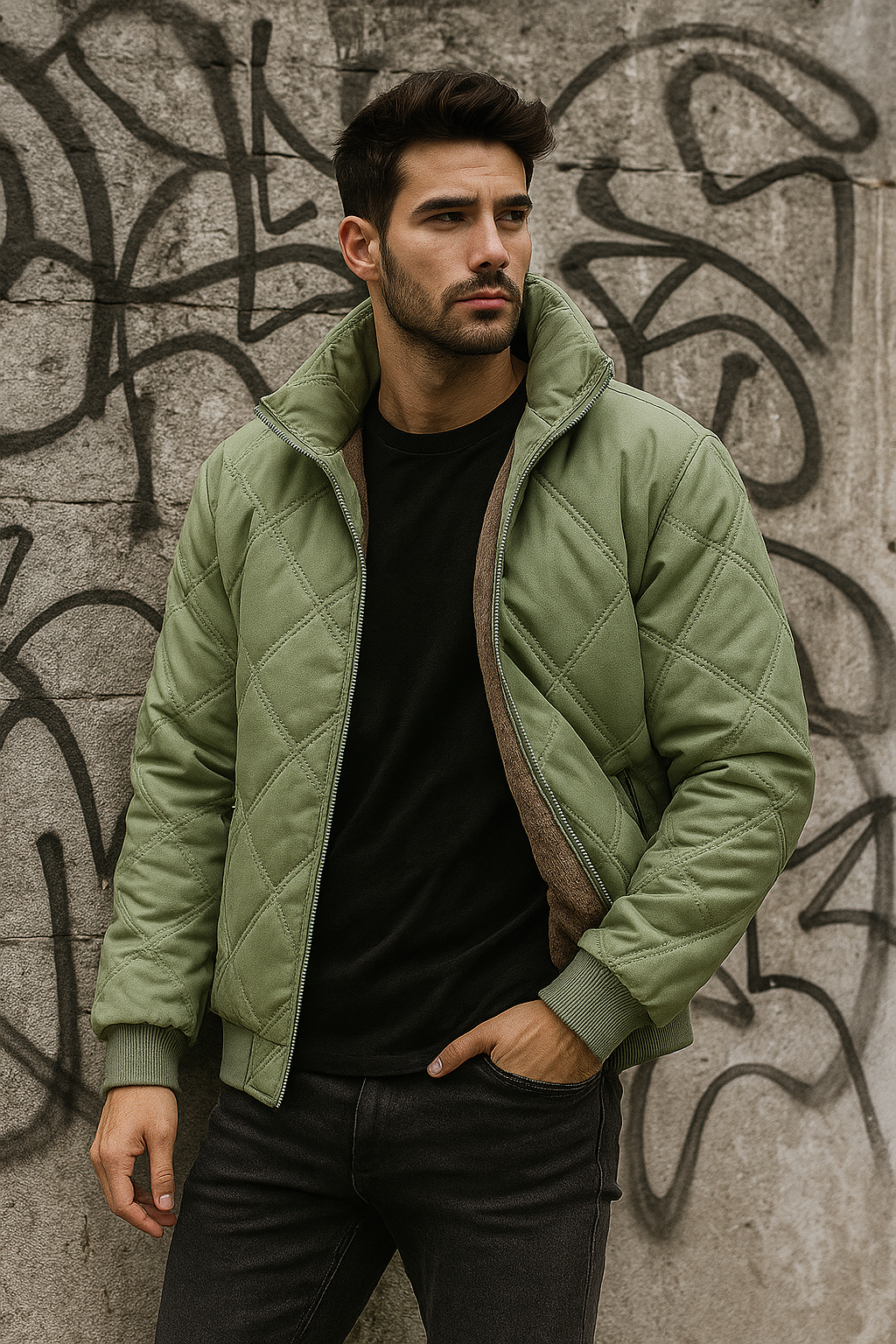 HARRISON OF CALIFORNIA | WINTER PUFF JACKET FOR MEN