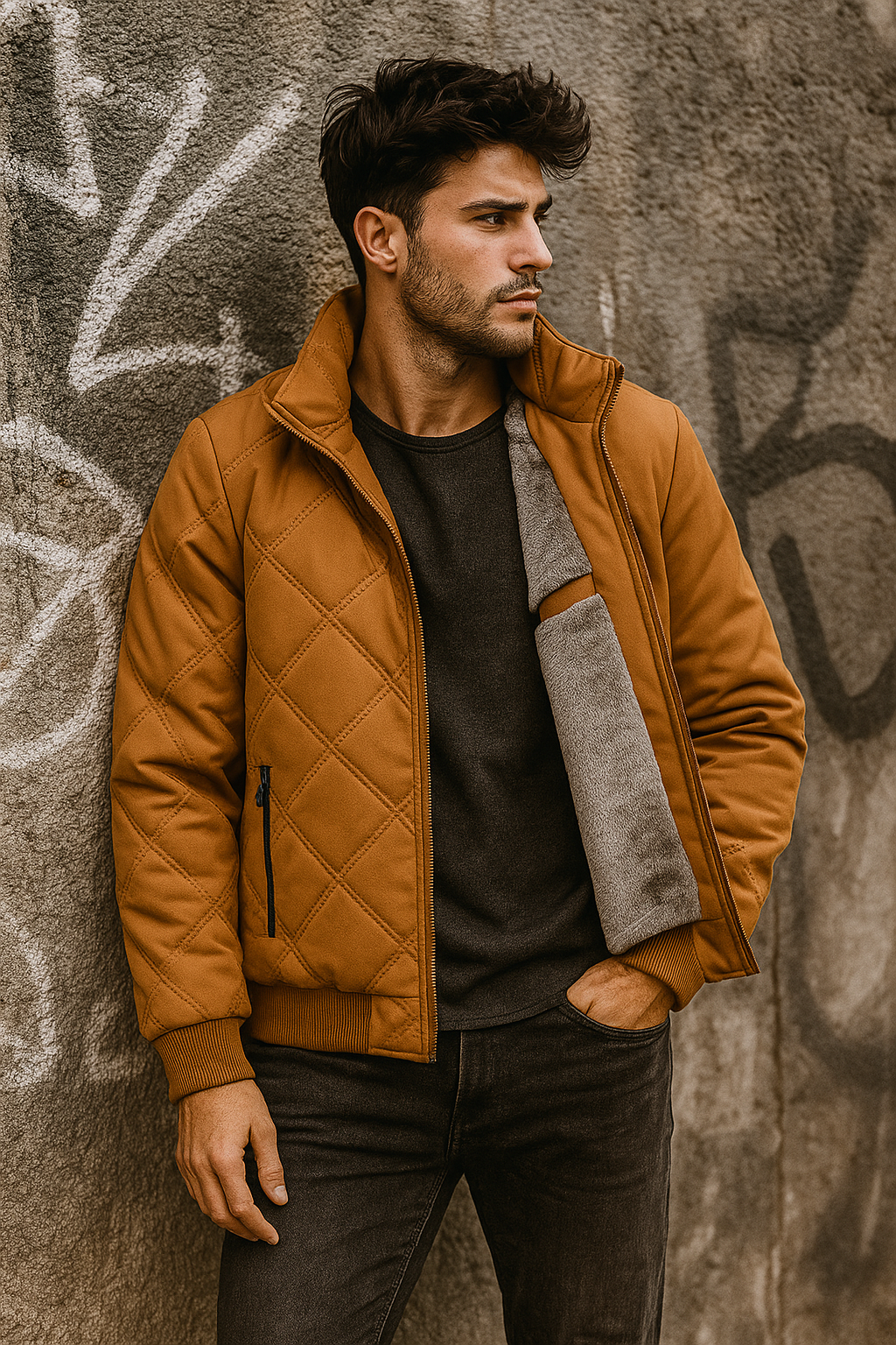 HARRISON OF CALIFORNIA | WINTER PUFF JACKET FOR MEN