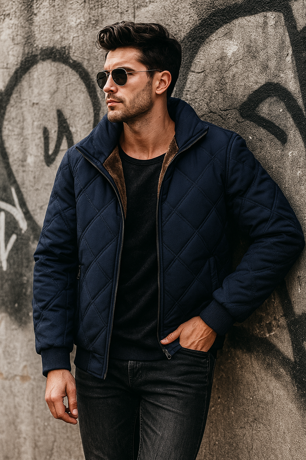 HARRISON OF CALIFORNIA | WINTER PUFF JACKET FOR MEN