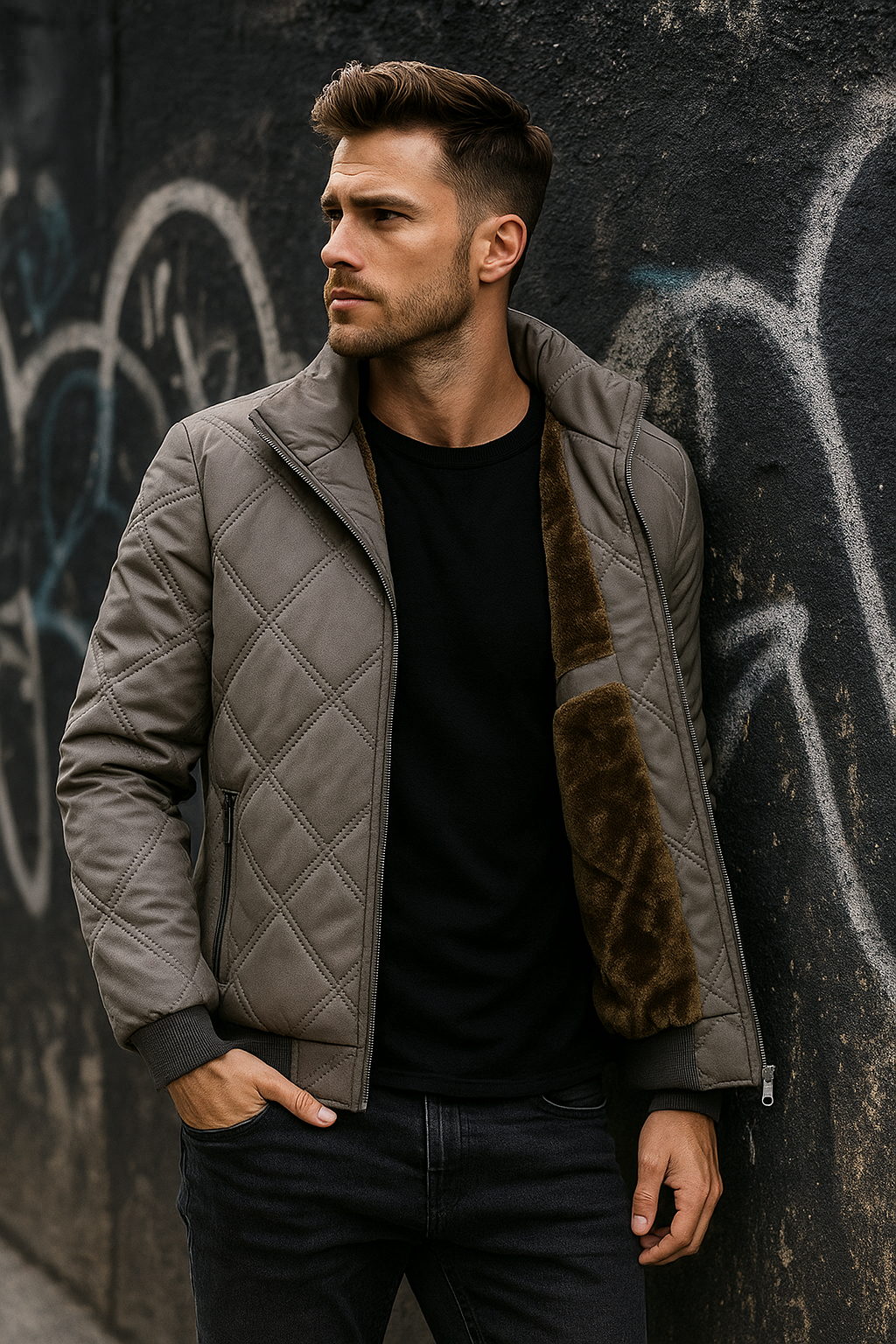 HARRISON OF CALIFORNIA | WINTER PUFF JACKET FOR MEN