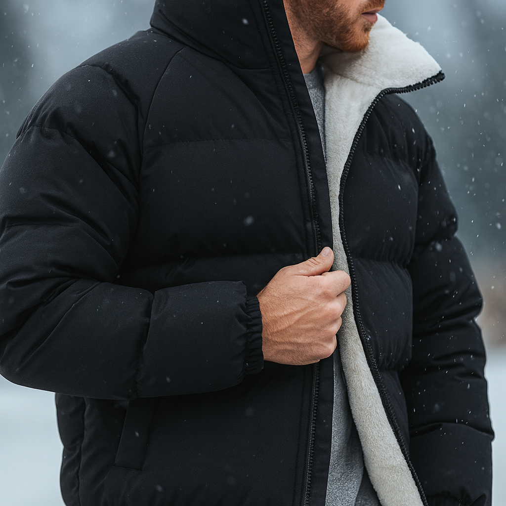HARRISON OF CALIFORNIA | WARM DOWN JACKET FOR MEN