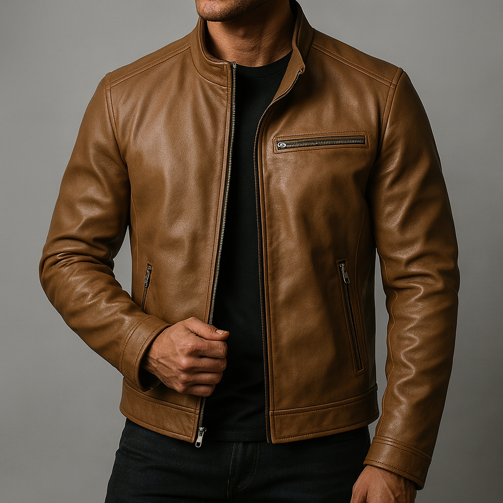 HARRISON OF CALIFORNIA | VINTAGE ZIPPERED JACKET FOR MEN
