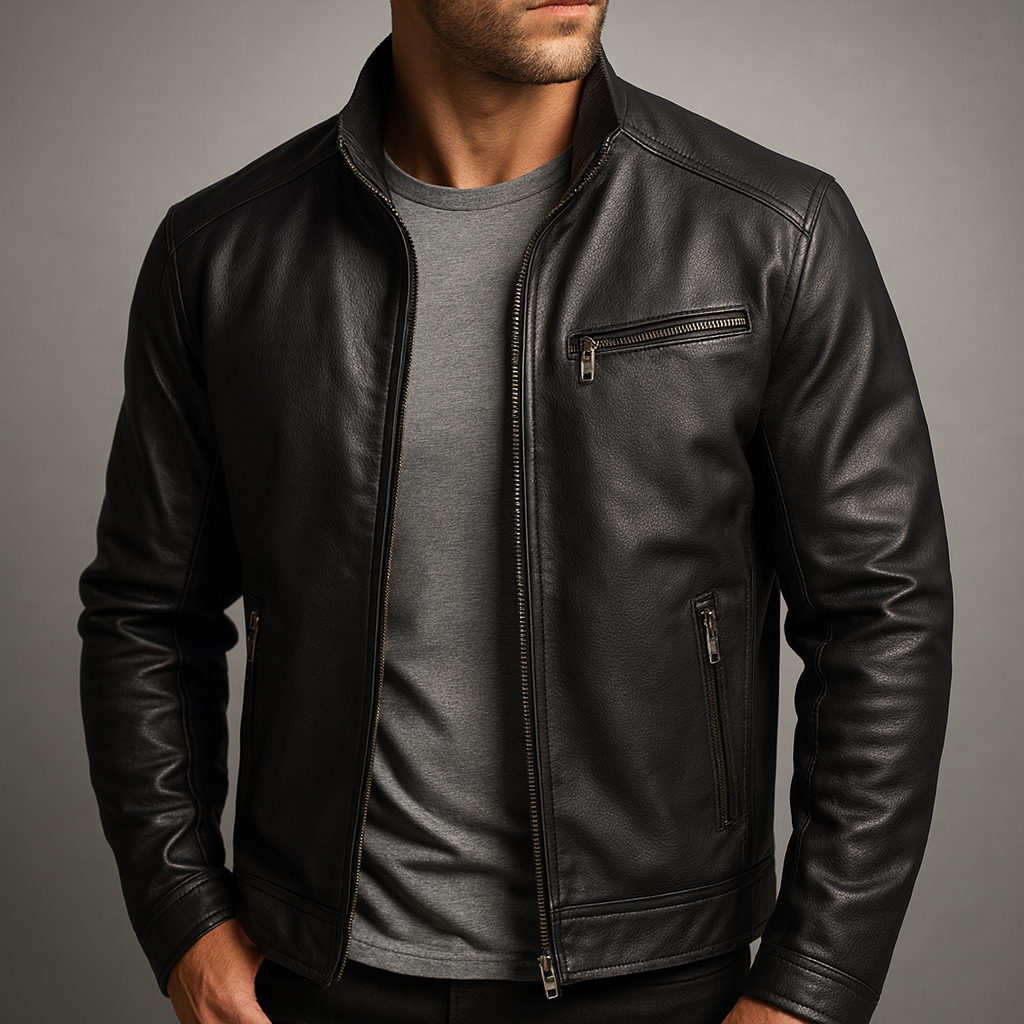 HARRISON OF CALIFORNIA | VINTAGE ZIPPERED JACKET FOR MEN