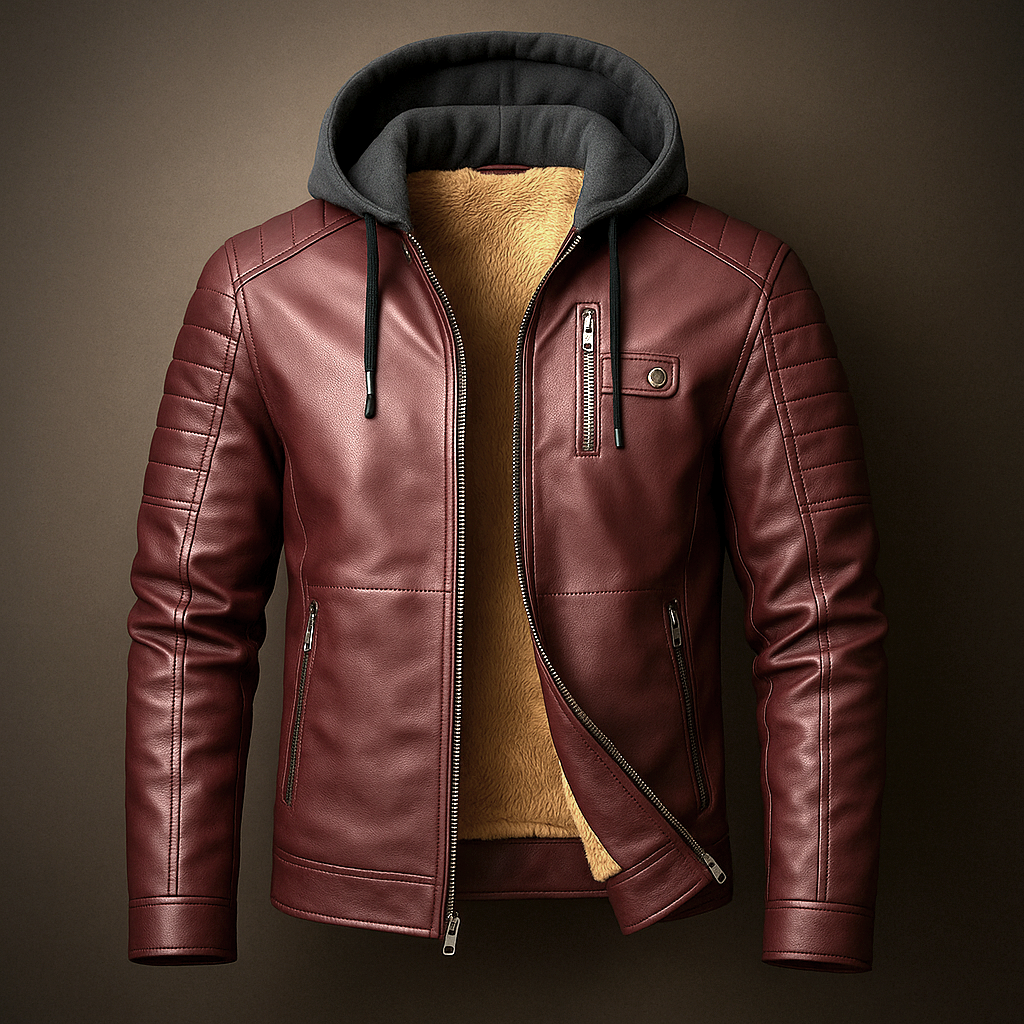 HARRISON OF CALIFORNIA | ELEGANT AND REFINED HOODED JACKET FOR MEN