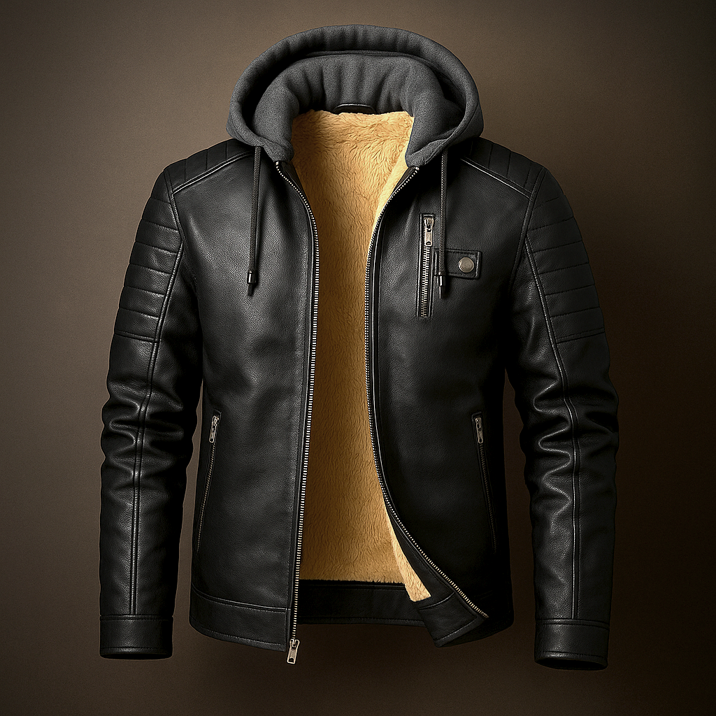 HARRISON OF CALIFORNIA | ELEGANT AND REFINED HOODED JACKET FOR MEN