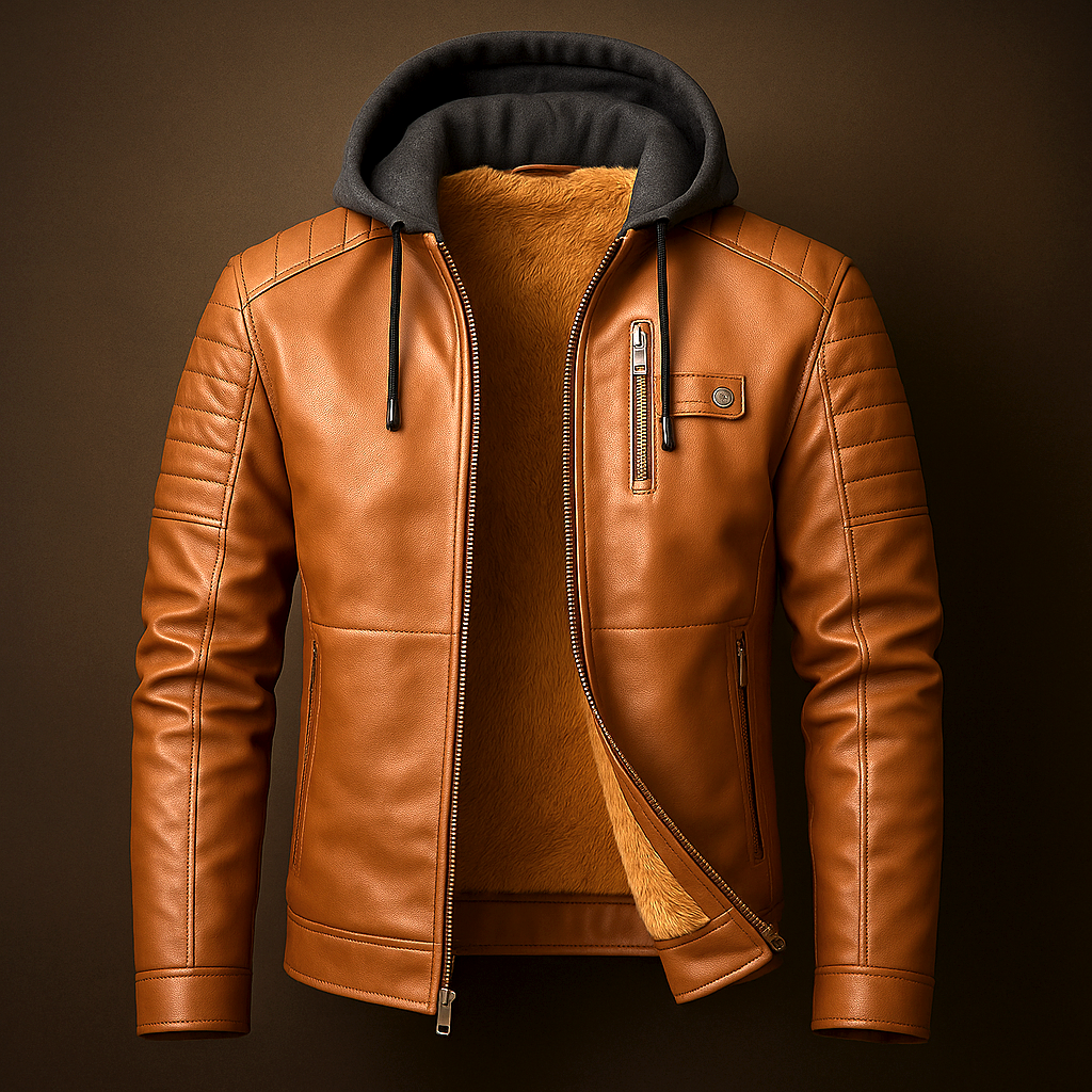 HARRISON OF CALIFORNIA | ELEGANT AND REFINED HOODED JACKET FOR MEN