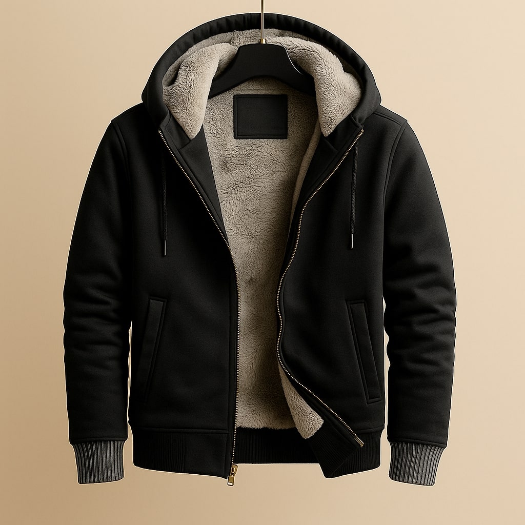 HARRISON OF CALIFORNIA | DOUBLE-LAYERED HOODED JACKET FOR MEN