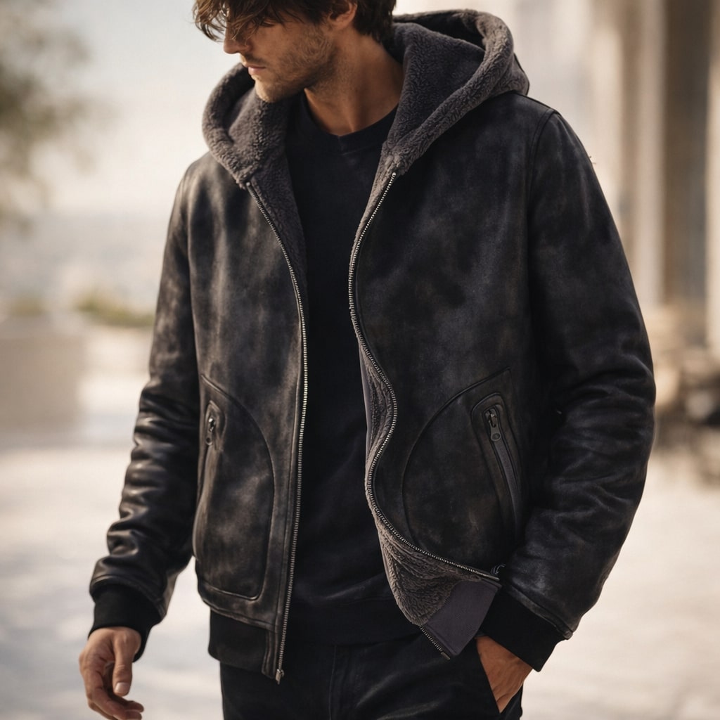 HARRISON OF CALIFORNIA | INSULATED ZIP-UP JACKET FOR MEN