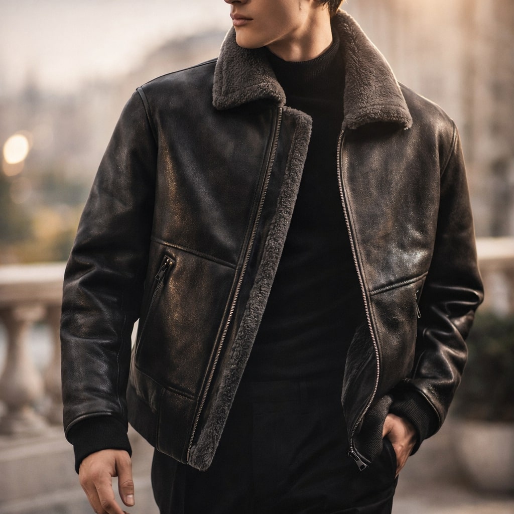 HARRISON OF CALIFORNIA | INSULATED ZIP-UP JACKET FOR MEN