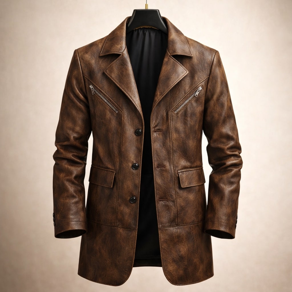HARRISON OF CALIFORNIA | STRUCTURED PANEL JACKET FOR MEN