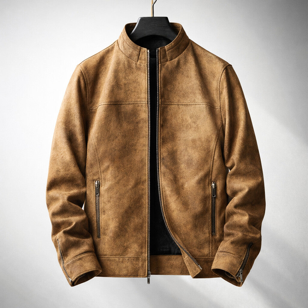 HARRISON OF CALIFORNIA | SLIM FIT MOTORCYCLE JACKET FOR MEN