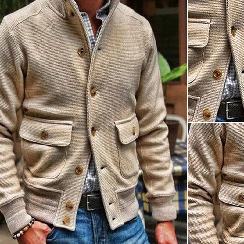 HARRISON OF CALIFORNIA | CLASSIC HIGH COLLAR JACKET FOR MEN
