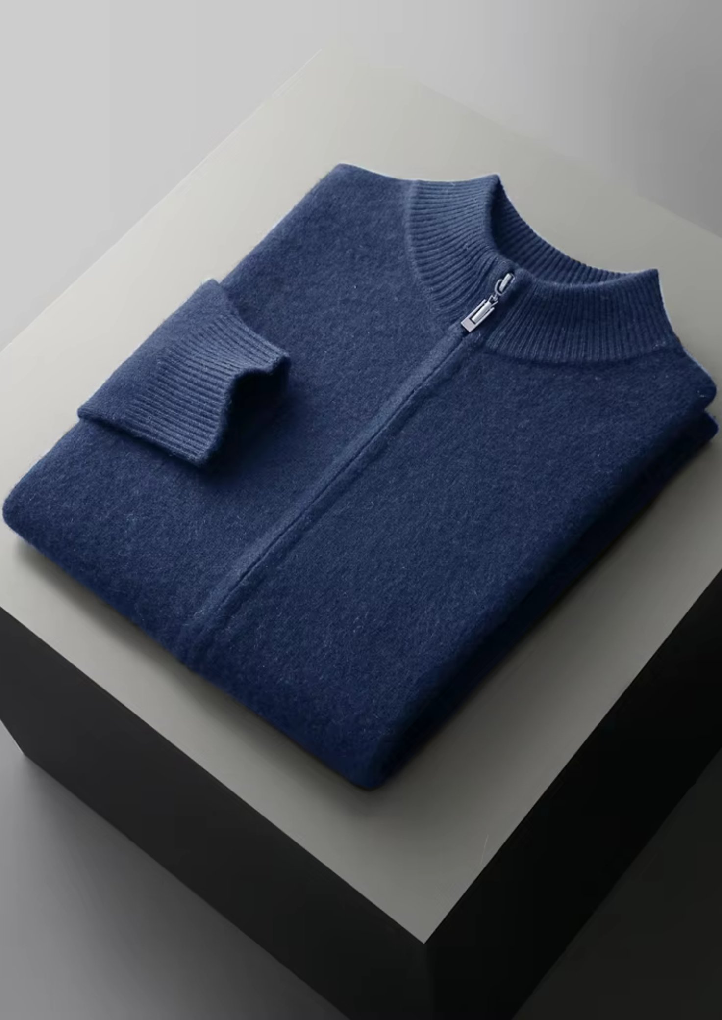 HARRISON OF CALIFORNIA | ZIPPER CARDIGAN FOR MEN