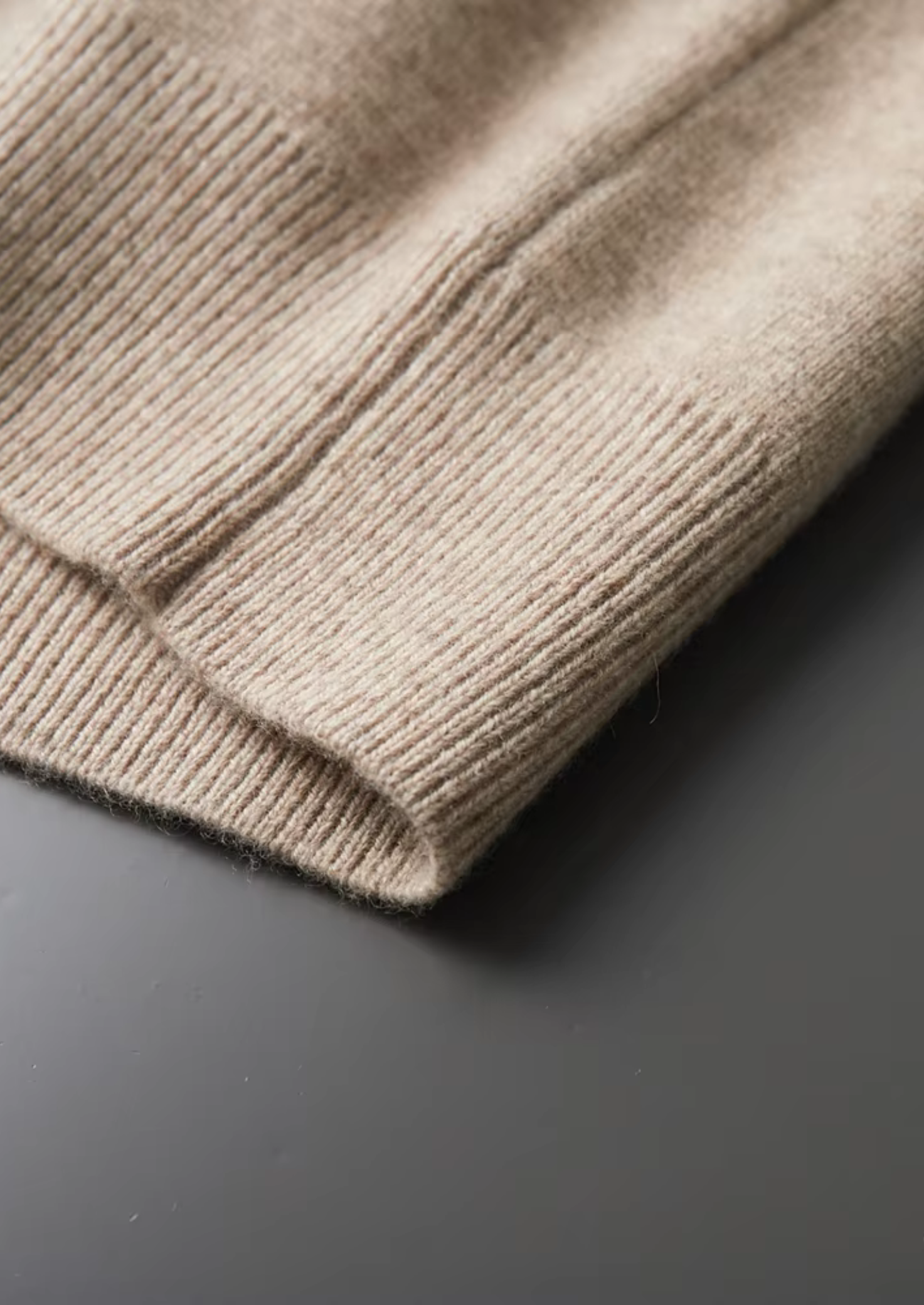HARRISON OF CALIFORNIA | ZIP POLO CARDIGAN FOR MEN