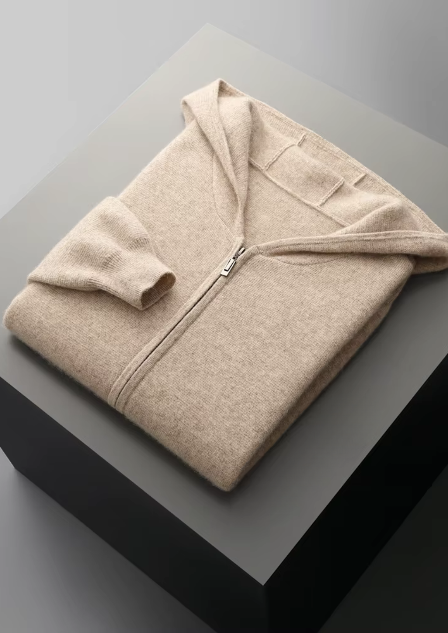 HARRISON OF CALIFORNIA | ZIPPER HOODIE VEST FOR MEN