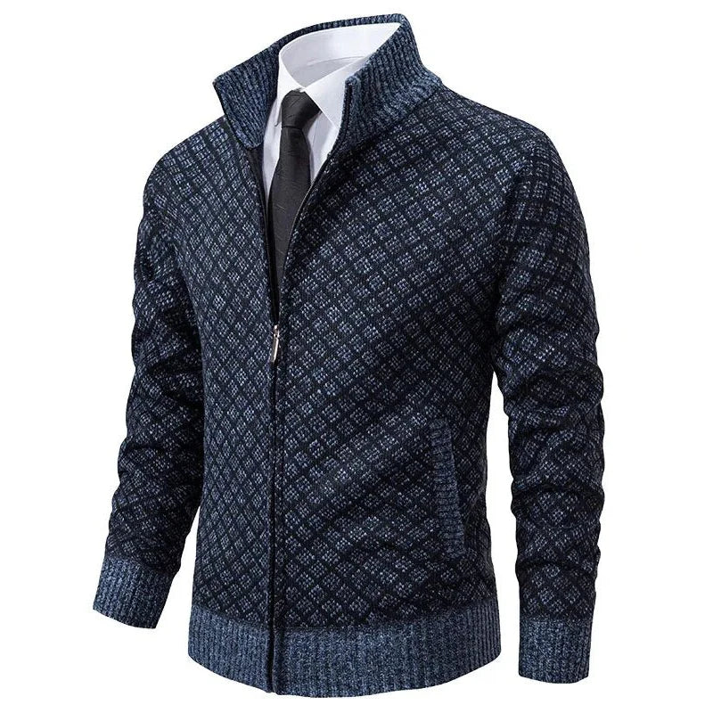 HARRISON OF CALIFORNIA | ZIP-UP CARDIGAN FOR MEN