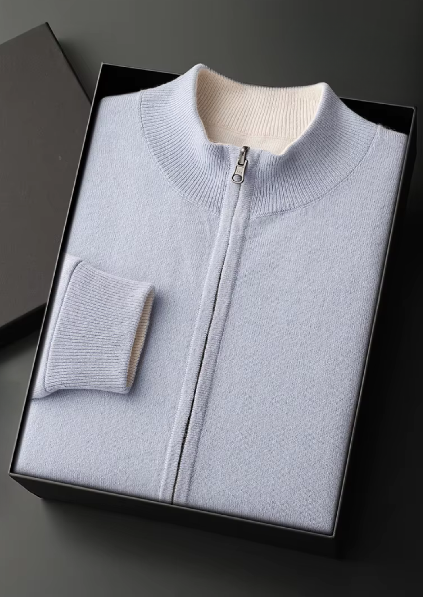HARRISON OF CALIFORNIA | ZIP CARDIGAN FOR MEN