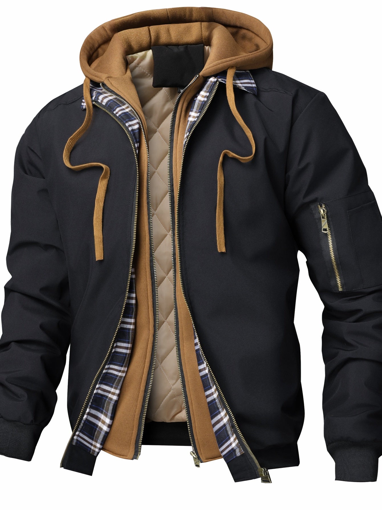 HARRISON OF CALIFORNIA | INSULATED BOMBER JACKET FOR MEN
