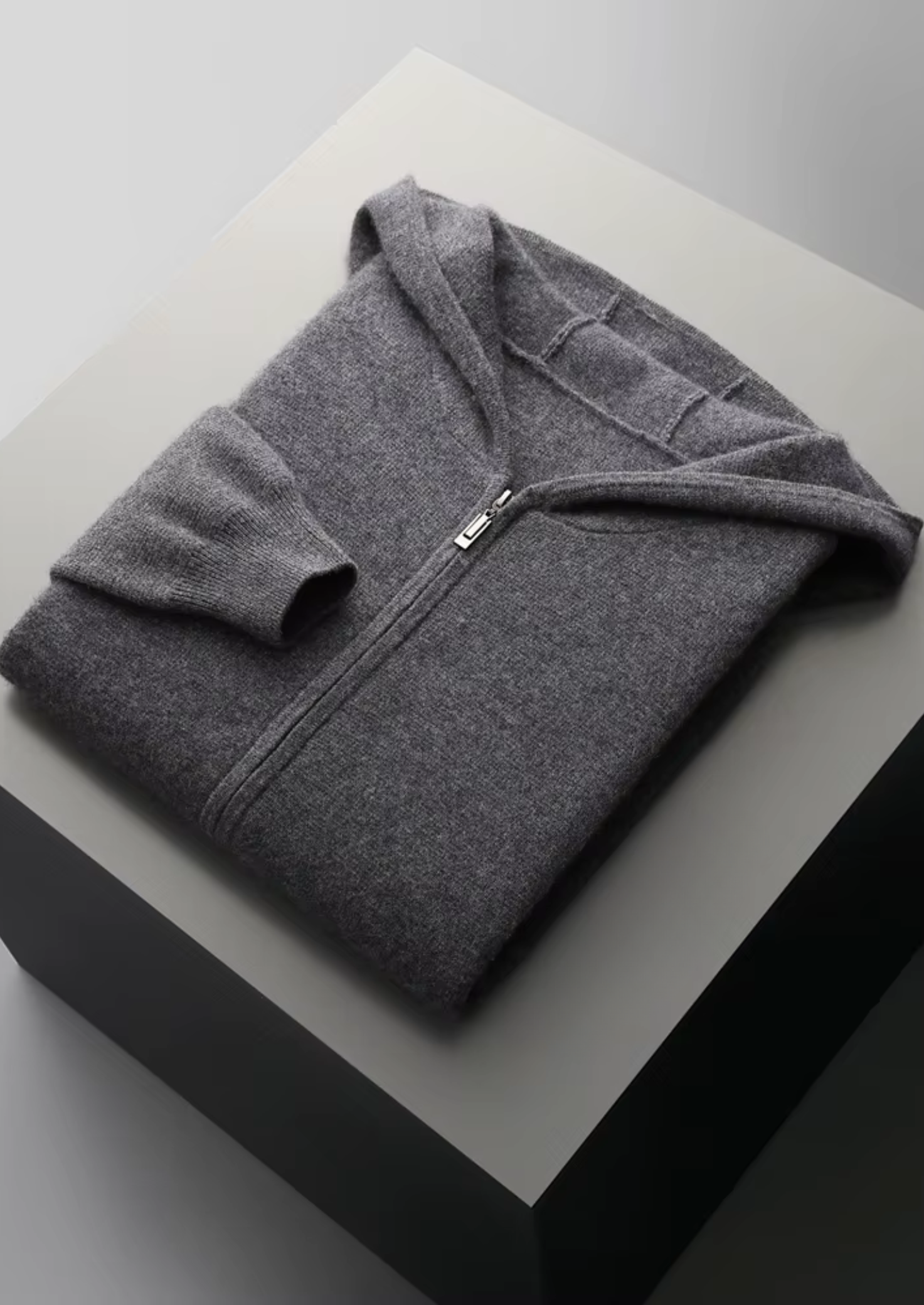 HARRISON OF CALIFORNIA | ZIPPER HOODIE VEST FOR MEN