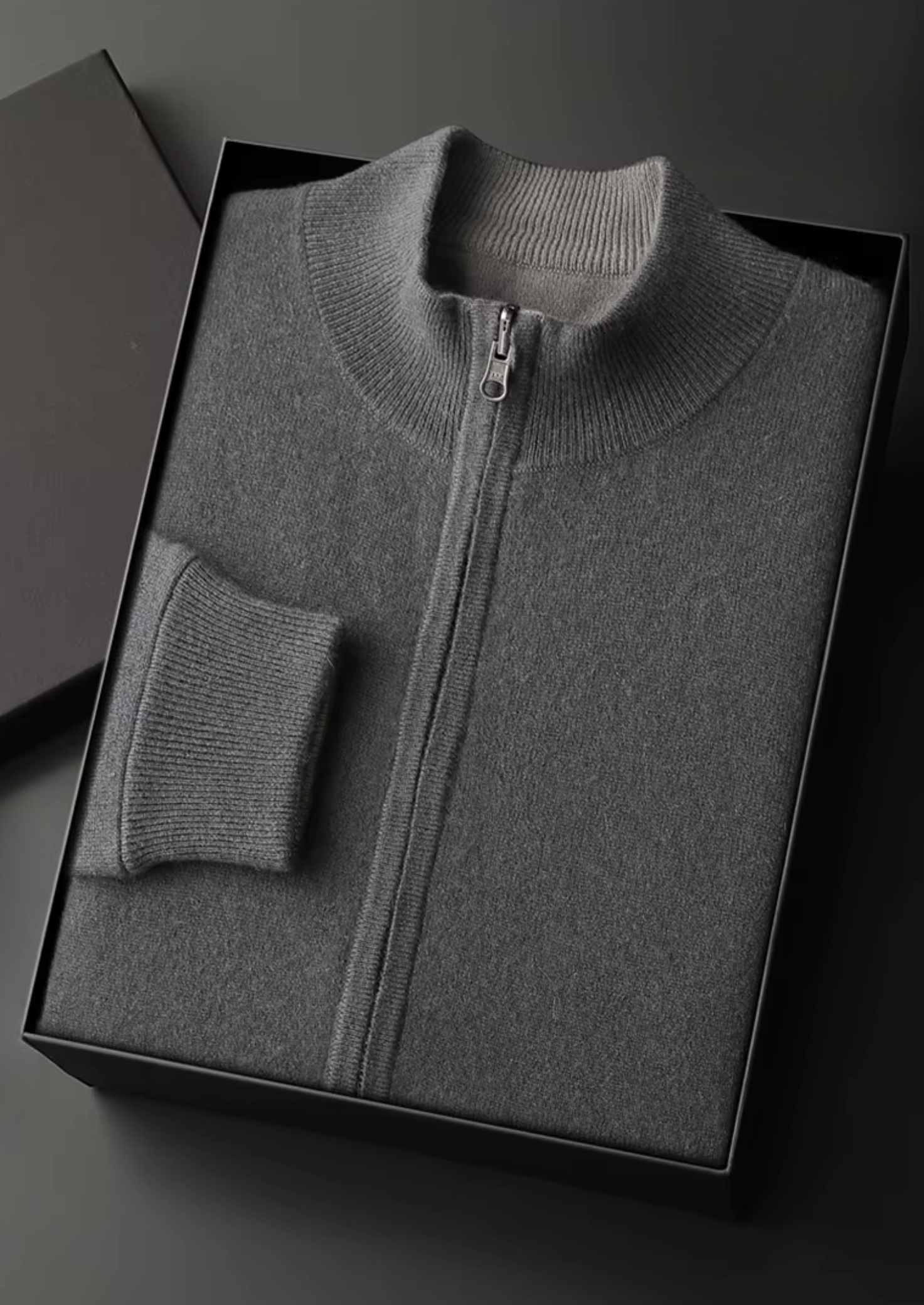 HARRISON OF CALIFORNIA | ZIP CARDIGAN FOR MEN