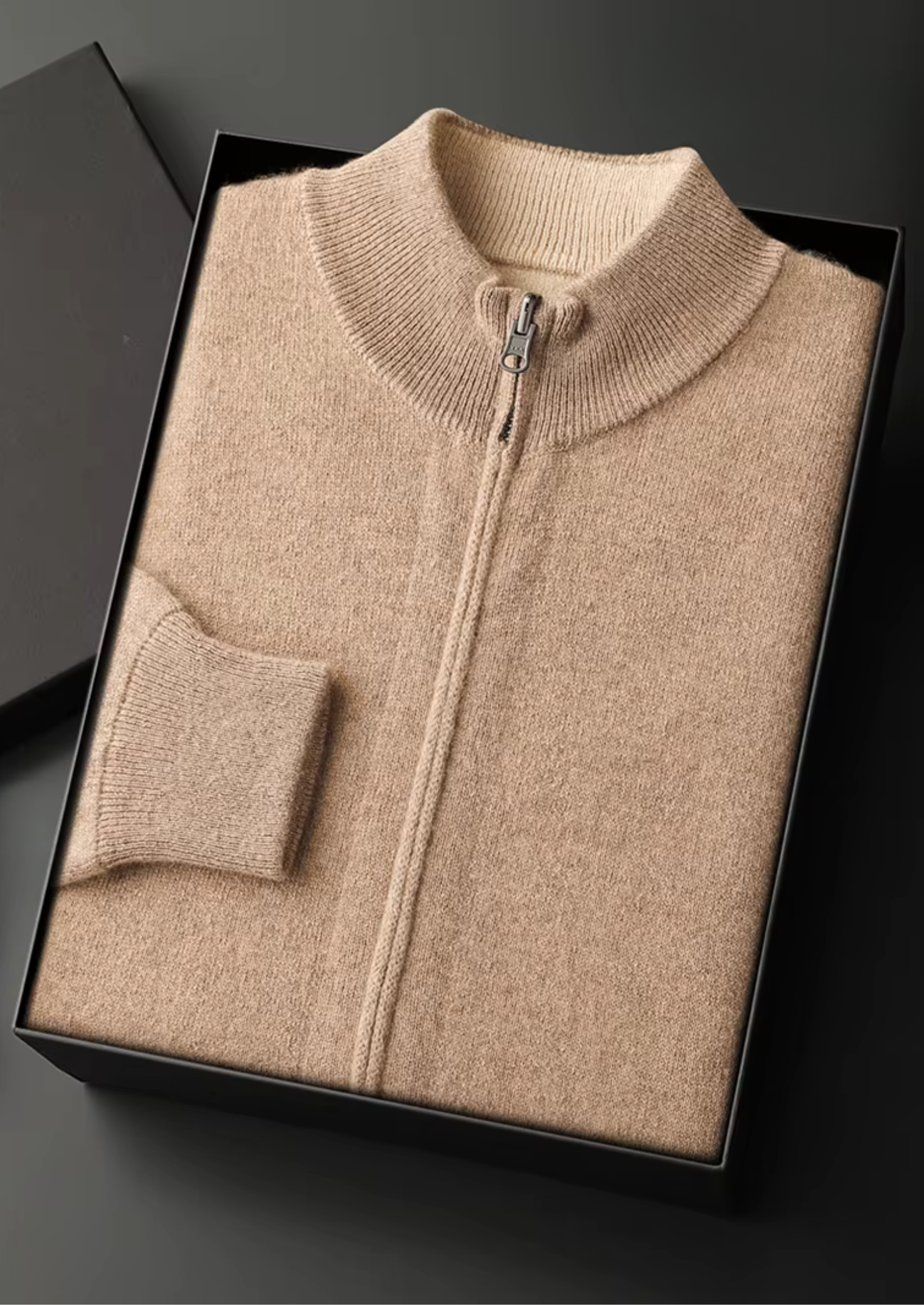 HARRISON OF CALIFORNIA | ZIP CARDIGAN FOR MEN