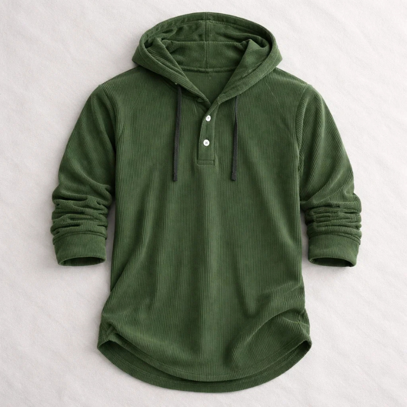 HARRISON OF CALIFORNIA | CORDUROY HOODIE FOR MEN