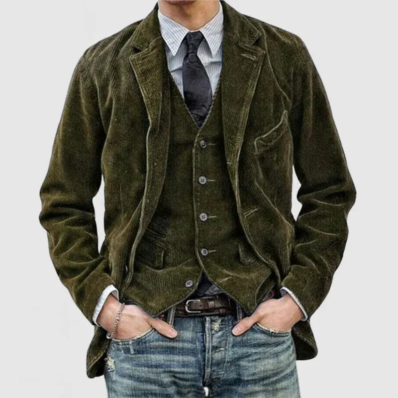 HARRISON OF CALIFORNIA | CORDUROY SUIT SET FOR MEN