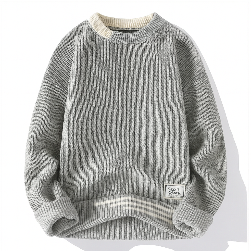 HARRISON OF CALIFORNIA | COLOR BLOCK PULLOVER FOR MEN