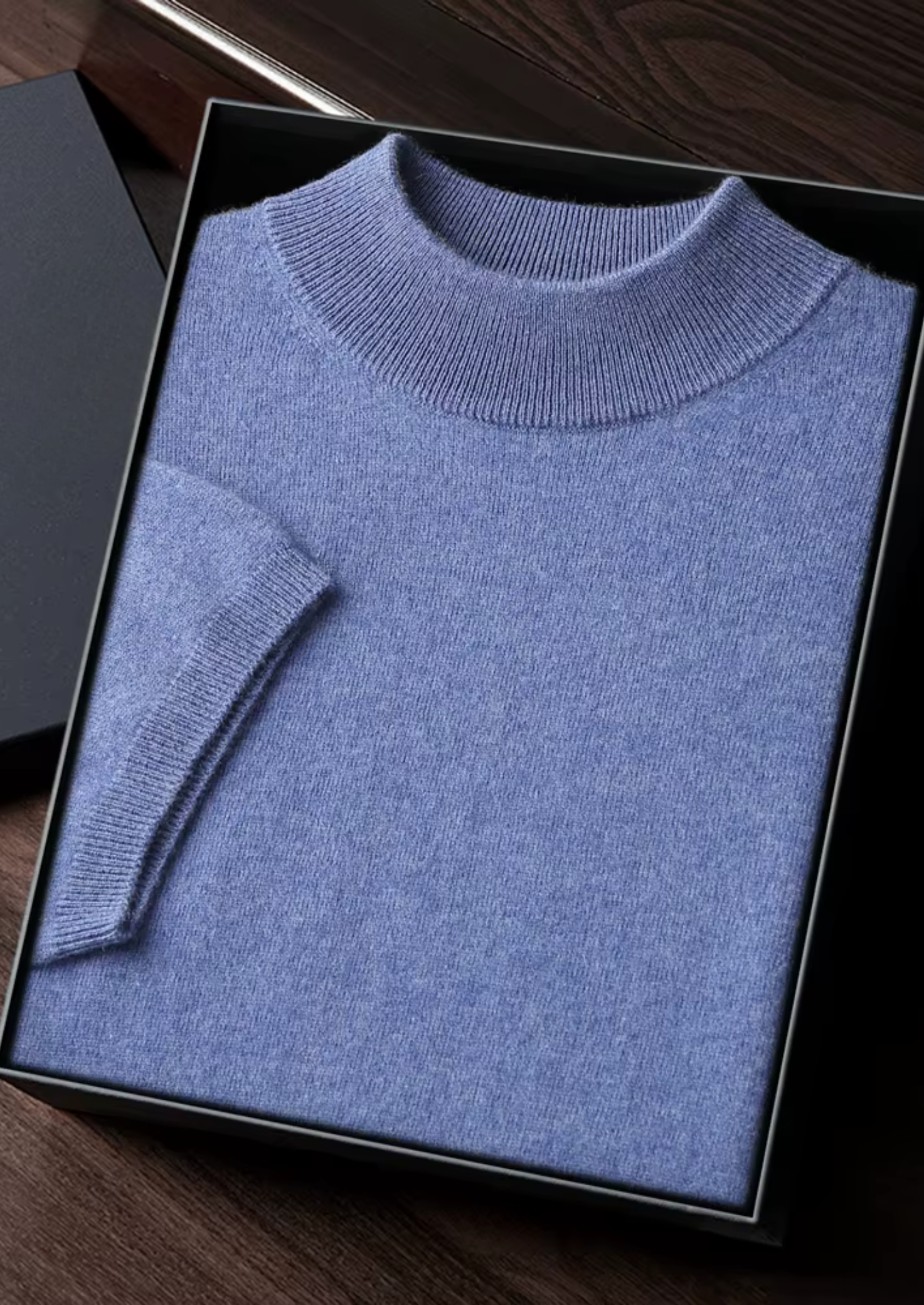 HARRISON OF CALIFORNIA | PREMIUM MOCK NECK T-SHIRT FOR MEN