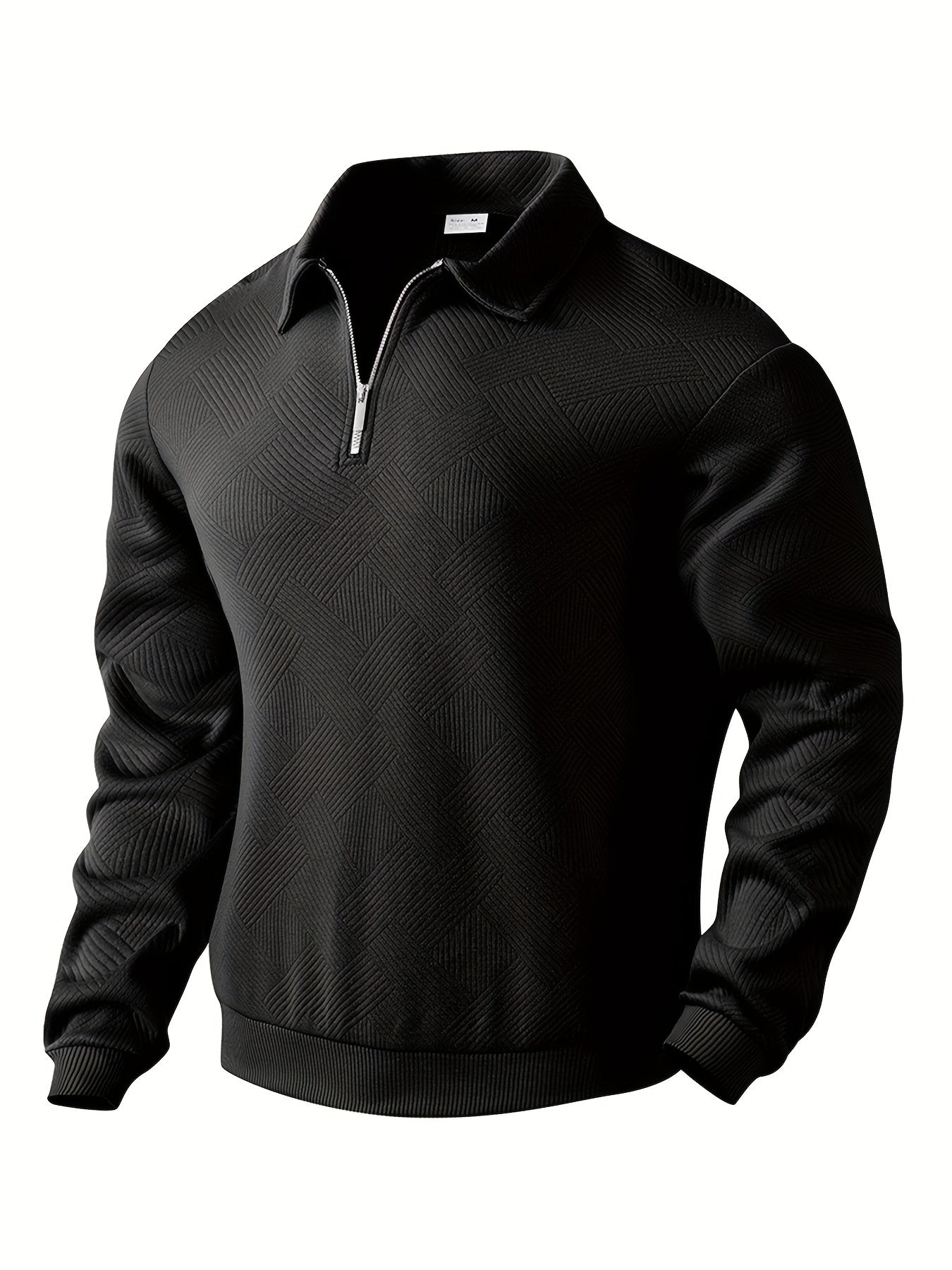 HARRISON OF CALIFORNIA | GEOMETRIC KNIT PULLOVER FOR MEN