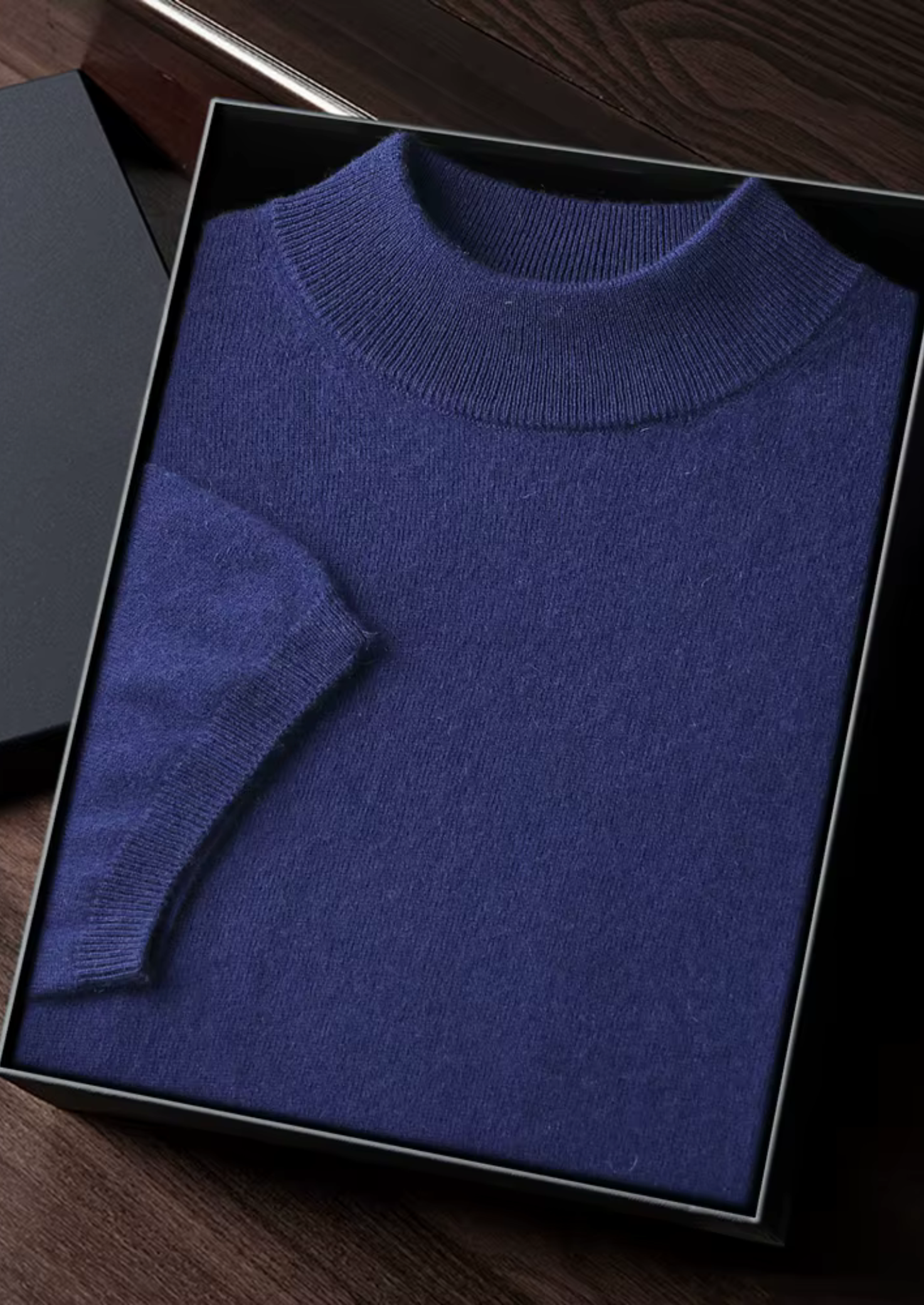 HARRISON OF CALIFORNIA | PREMIUM MOCK NECK T-SHIRT FOR MEN
