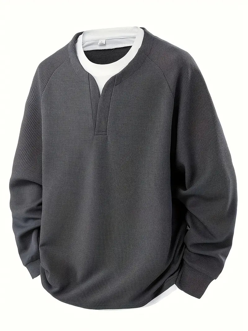 HARRISON OF CALIFORNIA | MEN'S LAYERED LONG SLEEVE SHIRT